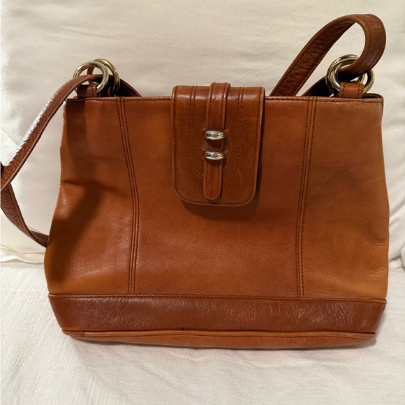 Vintage 100% leather Partners by Mervin’s purse snap closure Perfect condition - Picture 1 of 4